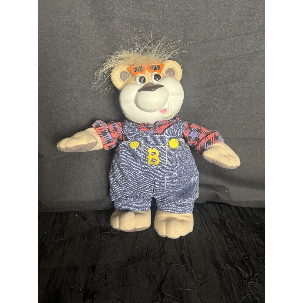 Vintage 1999 Mattel Real Talkin' Bubba 8" Toy Overalls - Works- Video